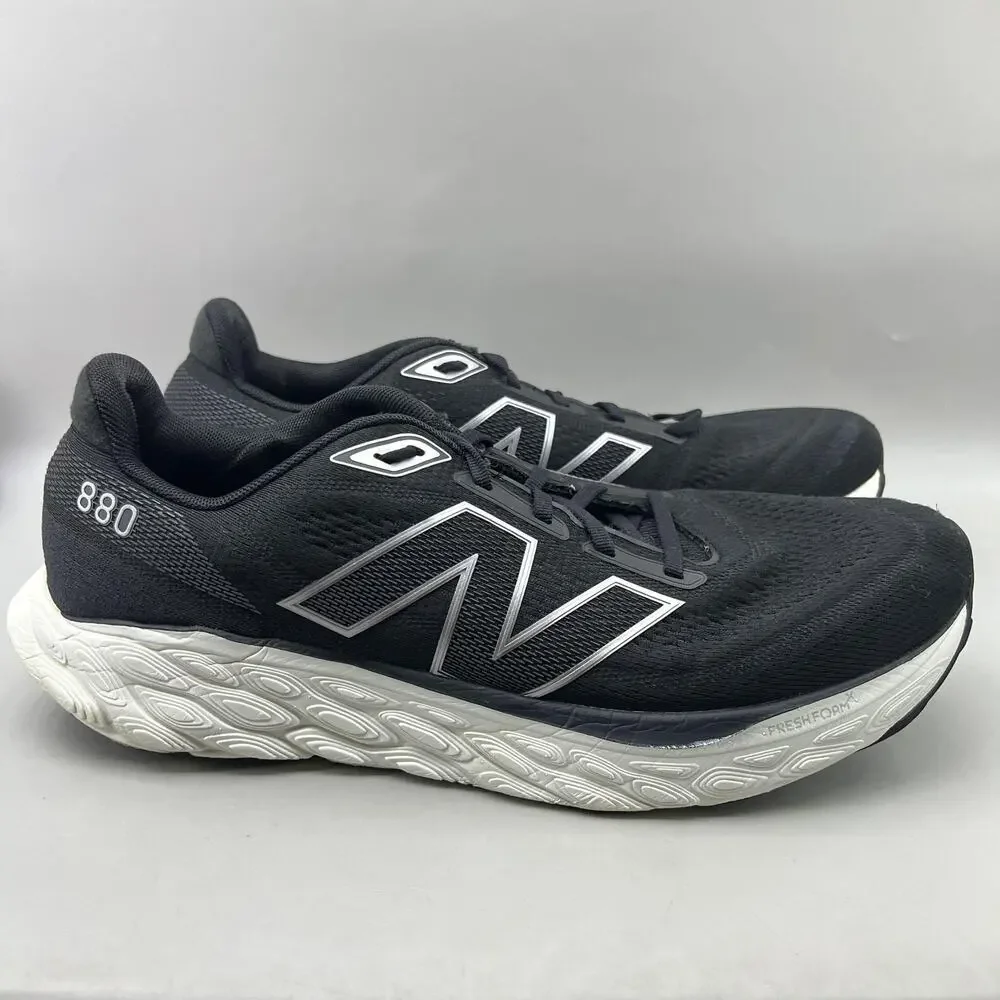 New Balance Fresh Foam X 880v14 Shoes Men Size 14 D Black Mesh Comfort Sneakers